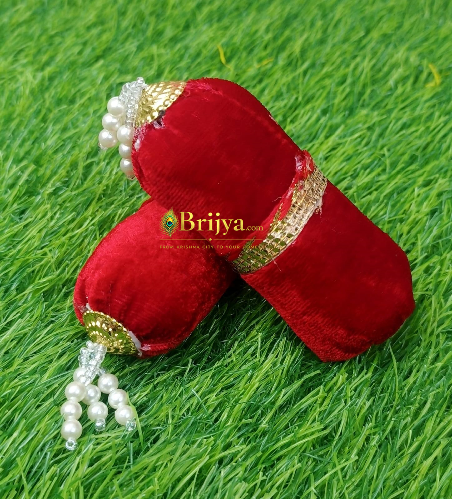 Premium velvet Red Masand For Gopal Ji(4inch) Premium velvet Red Masand For Gopal Ji(4inch)