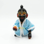 Chikan embroidary Skyblue Cotton Night Suit