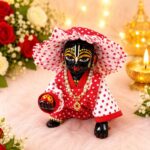 Red Cotton Baba set For Laddoo