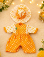 Haldi Yellow Cotton Baba set For Laddoo