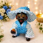 Skyblue Cotton Baba set For Laddoo