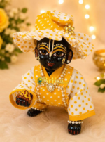 Haldi Yellow Cotton Baba set For Laddoo
