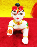 Laddu gopal Magenta With Stone Royal Glasses (1.5 inch)