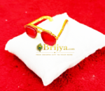 Laddu gopal Magenta With Stone Royal Glasses (1.5 inch)