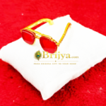 Laddu gopal Magenta With Stone Royal Glasses (1.5 inch)