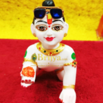 Laddu gopal blue With Stone Royal Glasses (2inch)