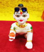 Laddu gopal blue With Stone Royal Glasses (2inch)