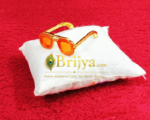 Laddu gopal Orange With Stone Royal Glasses(1.5 inch)