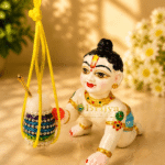 Hanging Green Dahi Handi For Gopal Ji