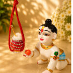Janmastmi special Red Hanging dahi makhan matki