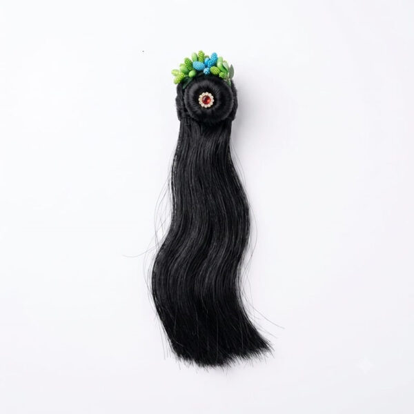 Radha Rani Royal Straight Hair with Juda 9 inch wig
