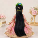 Radha Rani Royal Straight Hair with Juda 9 inch wig