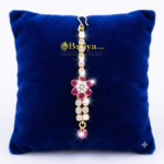 Fancy Purple Maag Tika For Radha Ji (2.5 inch)